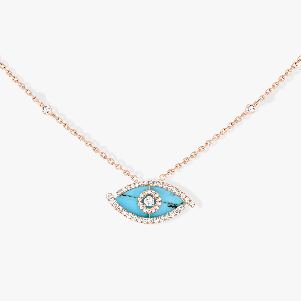Lucky Eye Necklace Turquoise