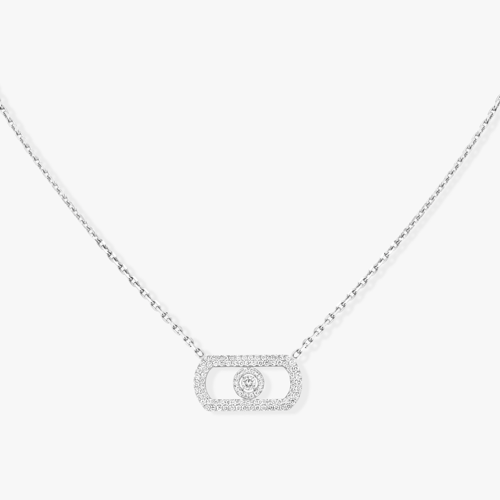 So Move pavé necklace