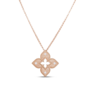 Venetian Princess Pendant in Pink Gold with DIamonds