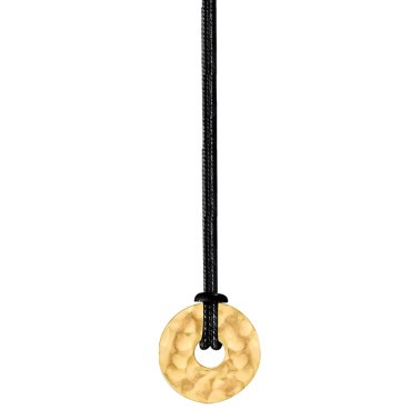 Necklace chain S with Pi Pendant in Yellow Gold