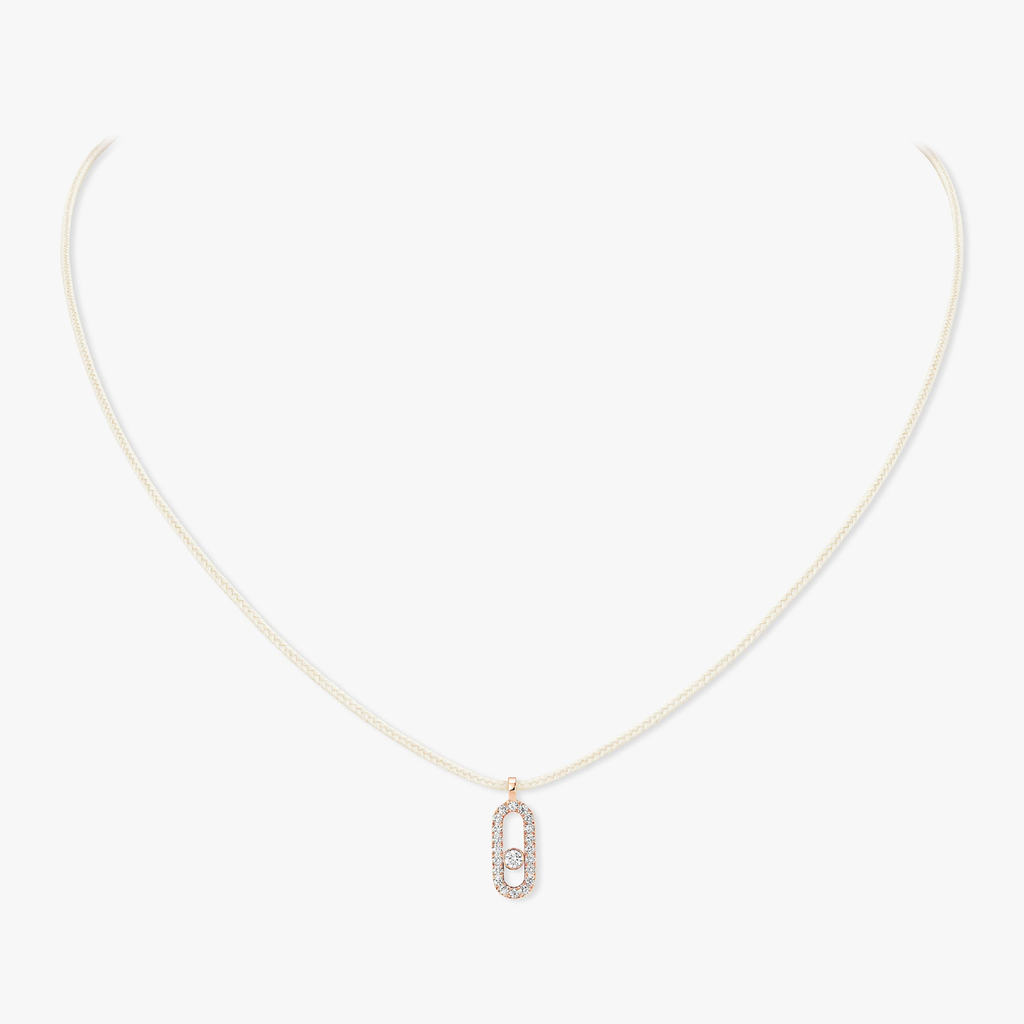 Necklace cordon Messika Cares