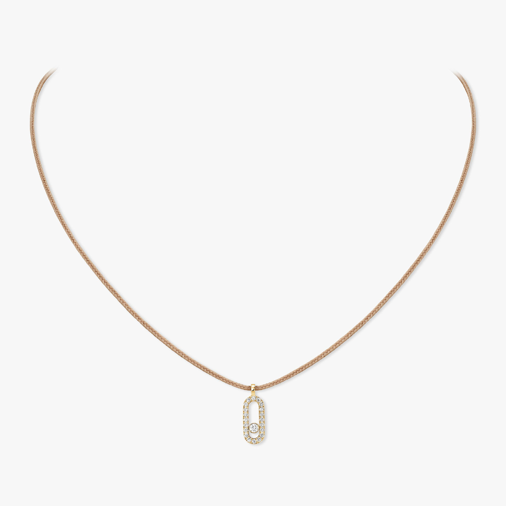 Necklace cordon Messika Cares