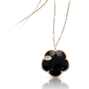 Ton Joki Necklace in Pink Gold with Onyx