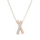 Domino Pendant with Diamonds