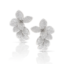 Stella in Fiore Earrings in White Gold with Diamonds