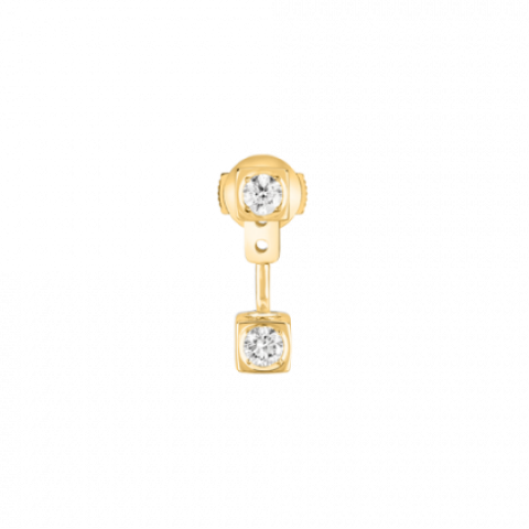 Le Cube Diamant mono earring