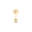 Le Cube Diamant mono earring
