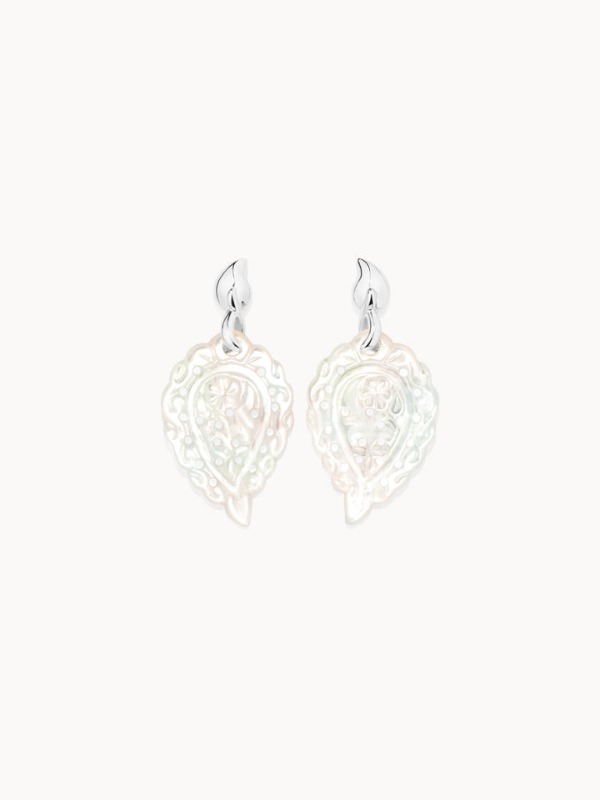 INDIA earrings Mother of Pearl