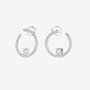 Le Cube Diamant hoop earrings