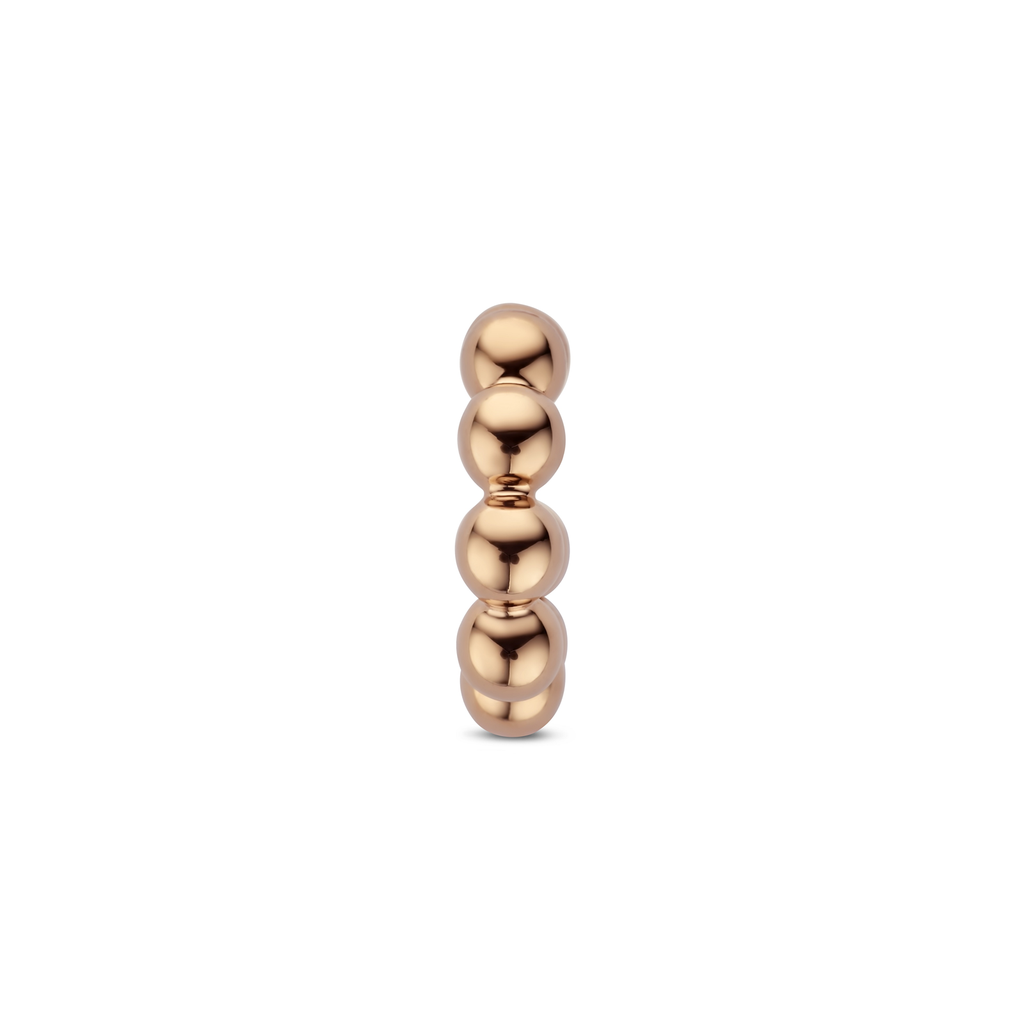 Lux Hoops in pink gold