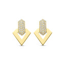 Single Brute Dangling Earrings