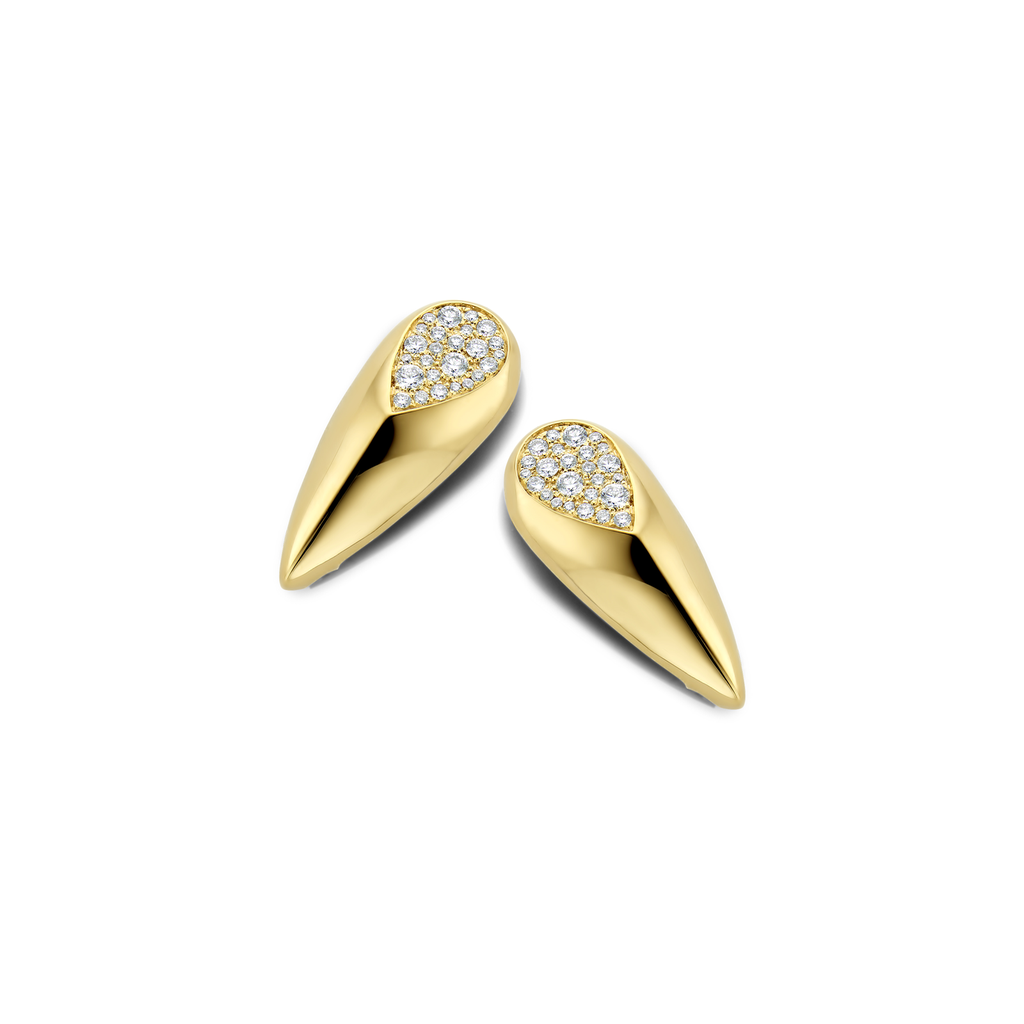 Titanium and Pink Gold with Diamonds