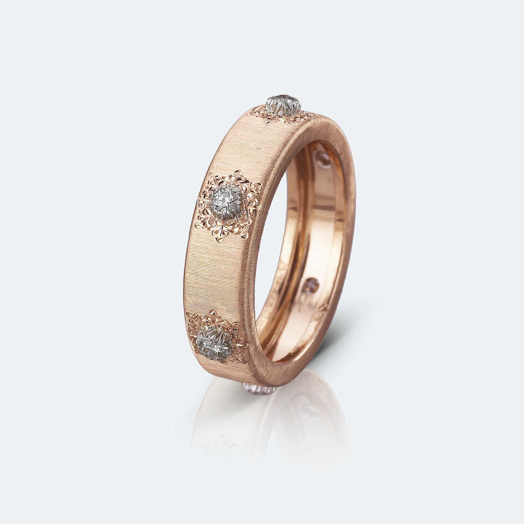 ring macri pink gold
