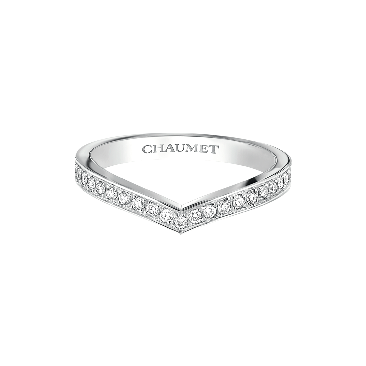 Joséphine "Aigrette" Wedding Band