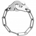 Menottes dinh van R7 chain ring