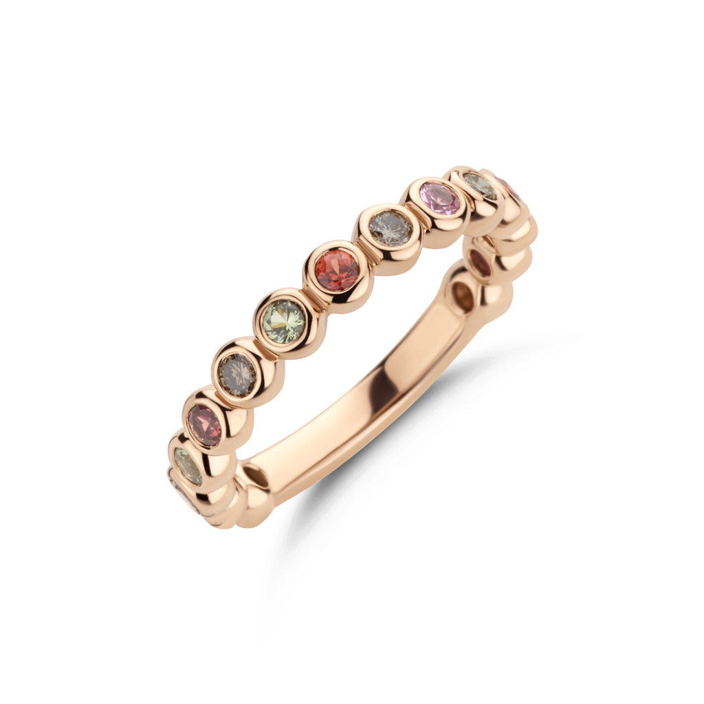 Confetti ring multistone