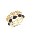 Dancing Mystery black ring
