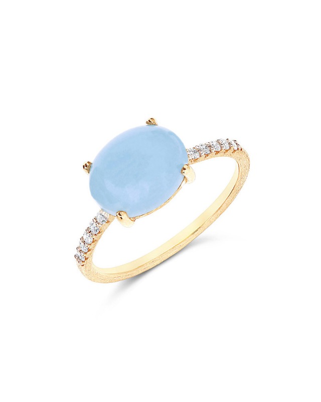 Dancing Azure ring