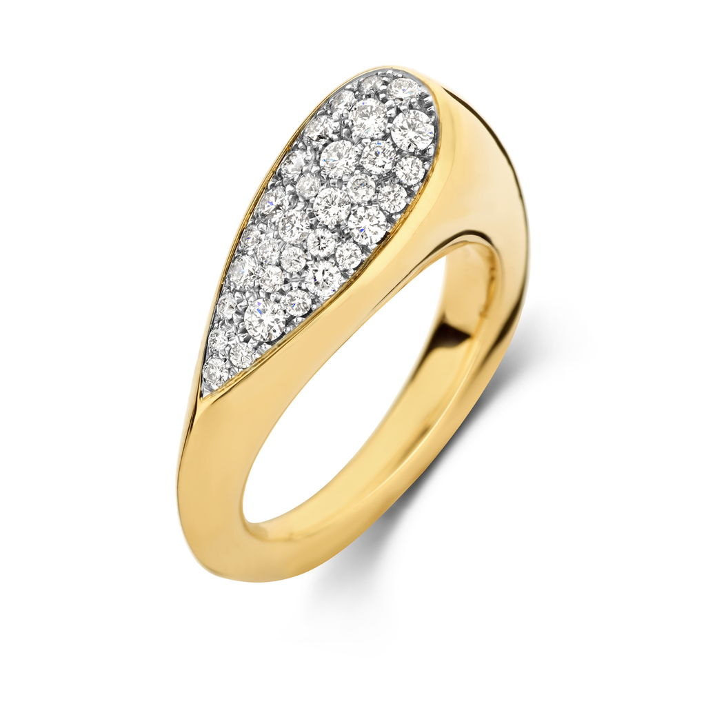 Pink Gold with Diamonds