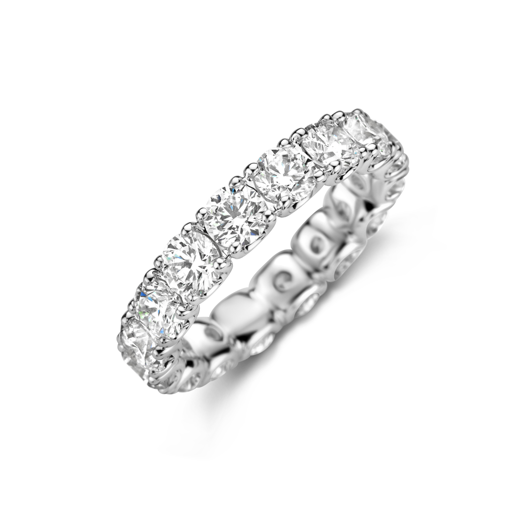 Ring in White Gold with Diamonds
