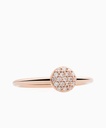 Stardust Ring in Pink Gold with Diamonds