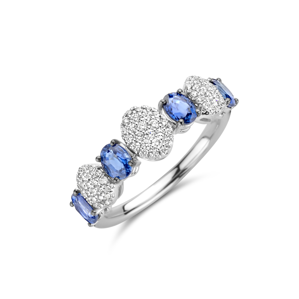 Sapphire and Diamond Ring