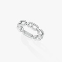 Move Link Multi pavée ring