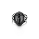 Scarab ring Onyx