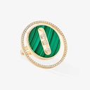 Lucky Move Yellow Gold & Malachite