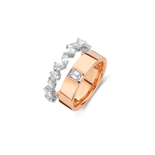 Multishape Diamond Ring