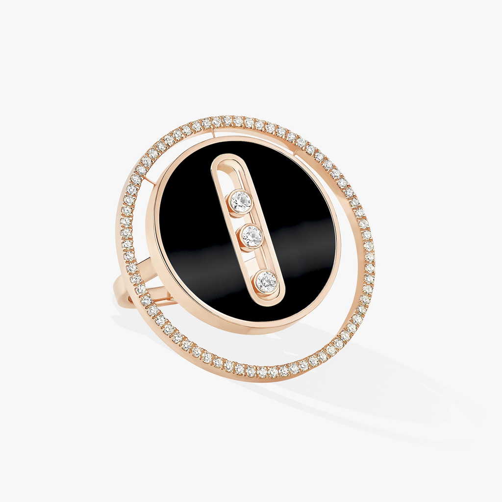 Lucky Move Pink Gold & Onyx