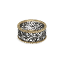 Eternelle Ramage Ring in White & Yellow Gold with Diamonds