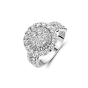 Illusion Pavé Ring