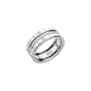 Ice Cube Ring in White Gold with Diamonds
