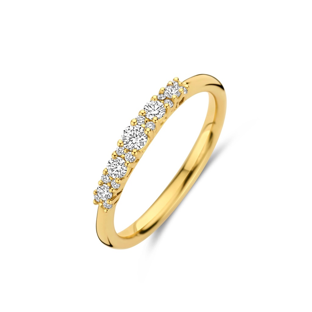 Wedding Band with Diamonds