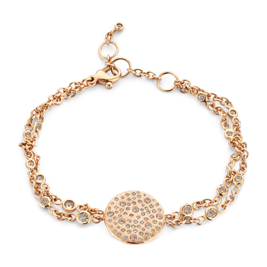 Bracelet multicolor diamonds