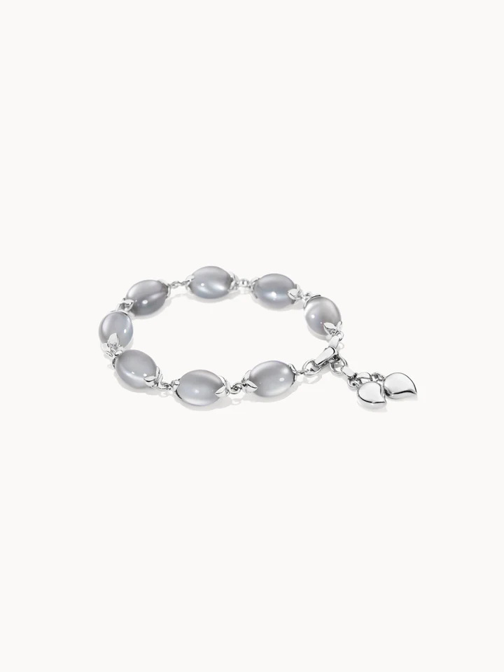COCONUT bracelet grey Moonstone