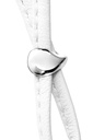 Dropclasp white gold