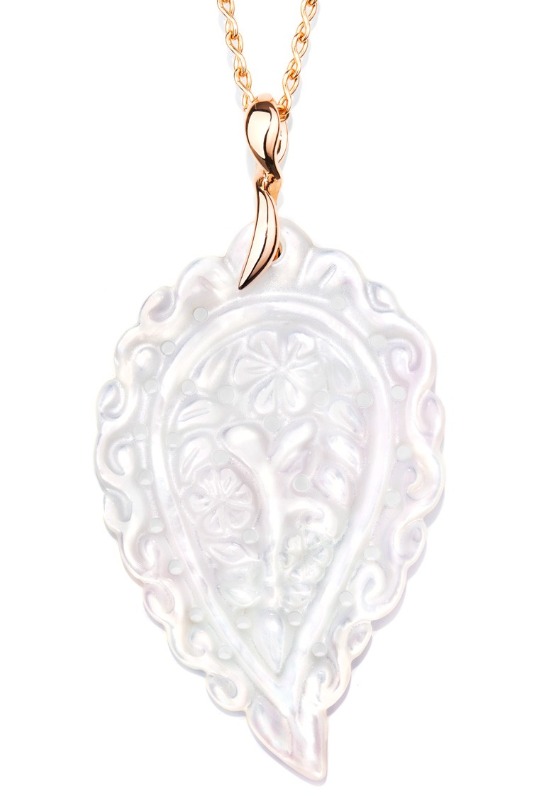 Pendant India Large Mother-of-Pearl