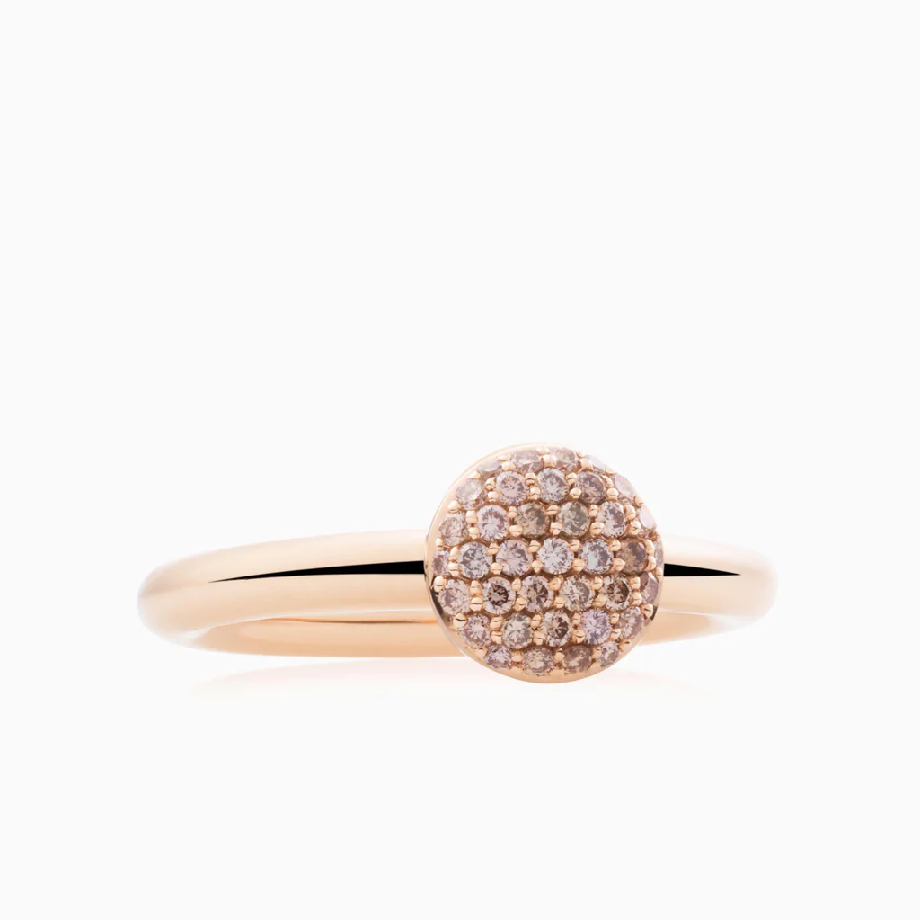 Ring Pink Gold Stardust
