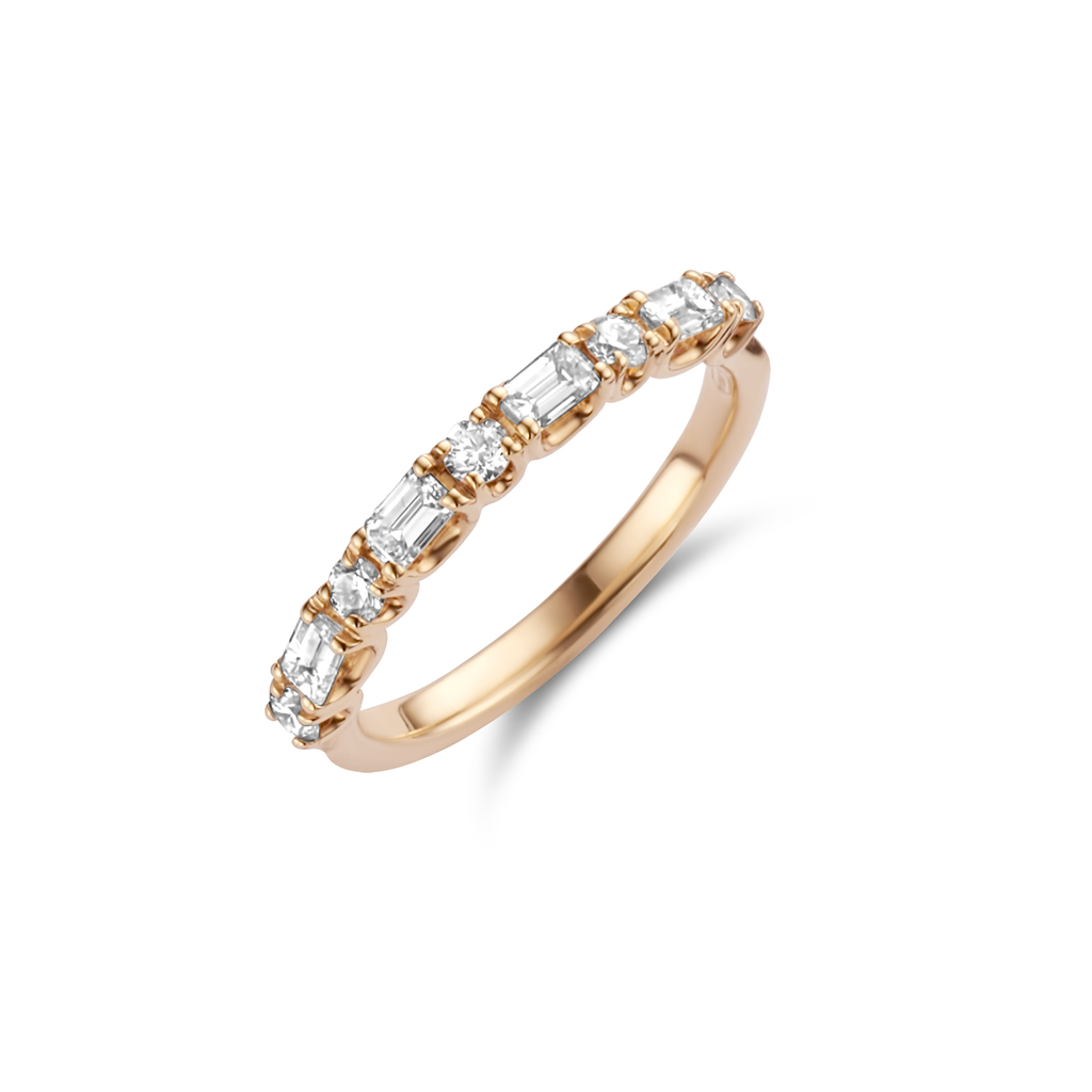 Ring baguette+ brilliant