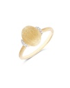 Ring dancing in the rain yellow gold diam.