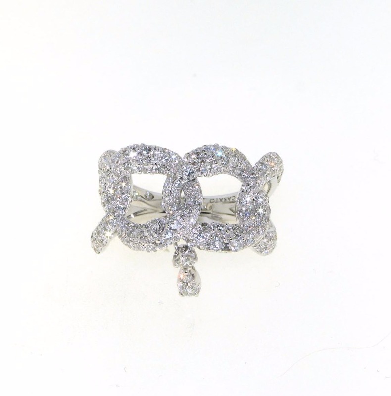 Ring white gold bril.