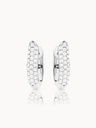 SIGNATURE Earrings Hoops medium Diamond Pavé