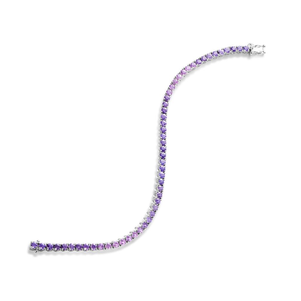 Tennis bracelet multi colour