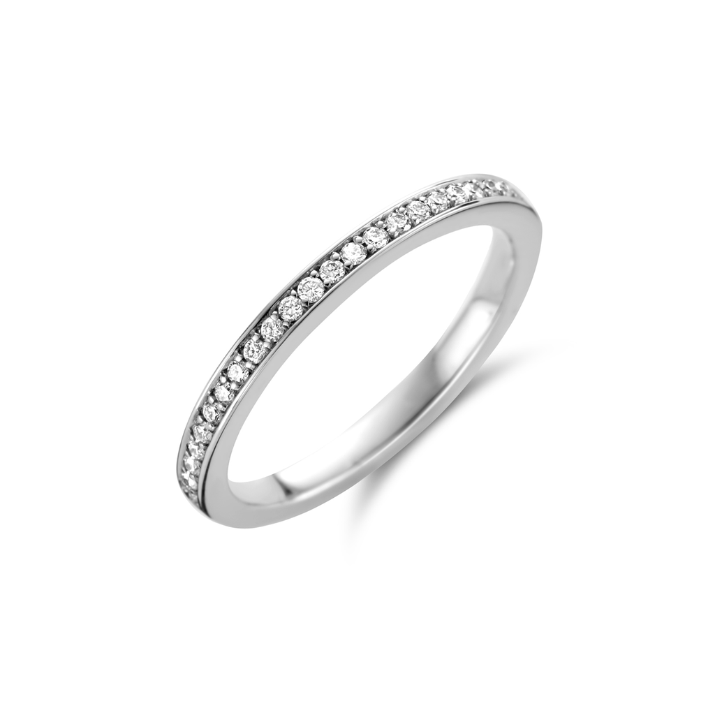 Wedding band whitegold