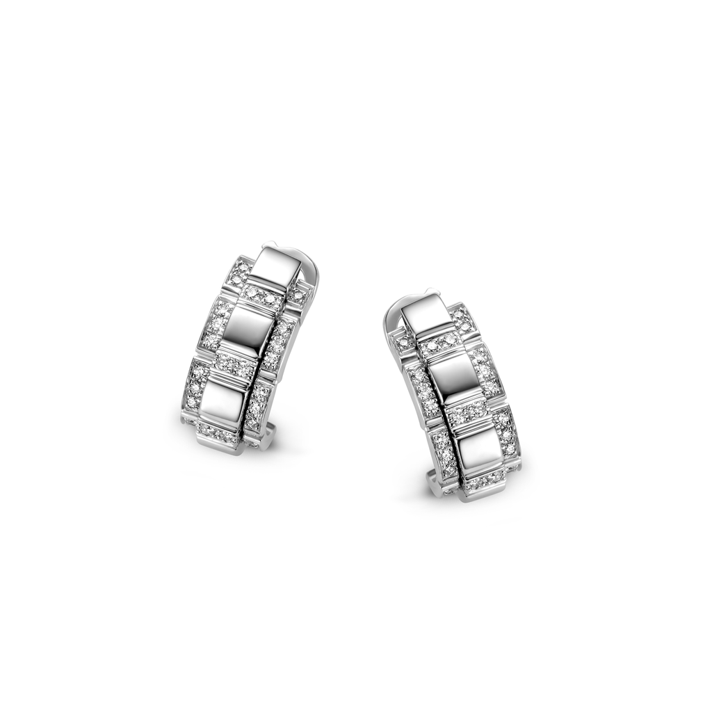 earring white gold polo set