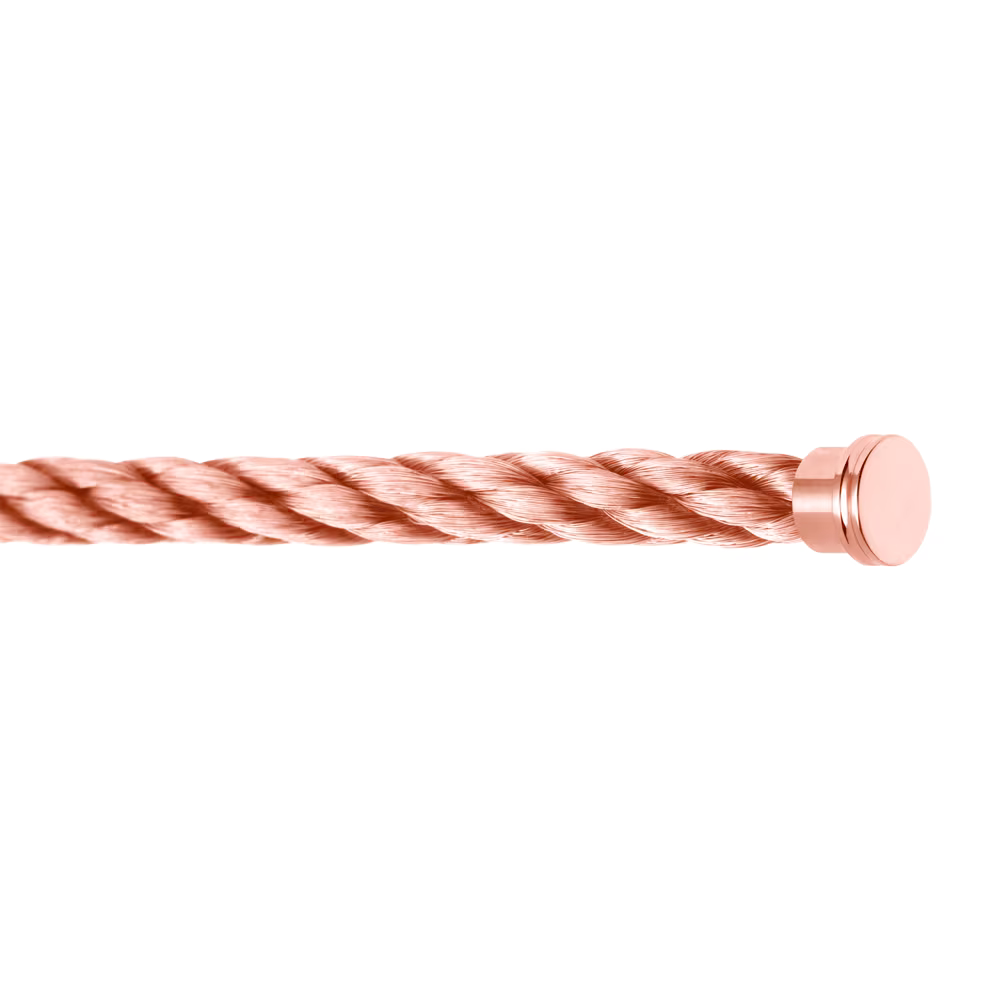 18K Pink Gold cable