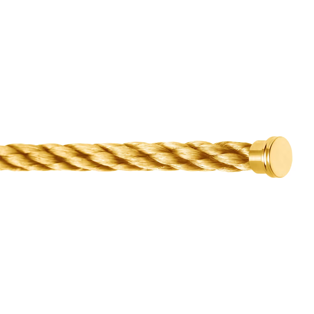 18K Yellow Gold cable