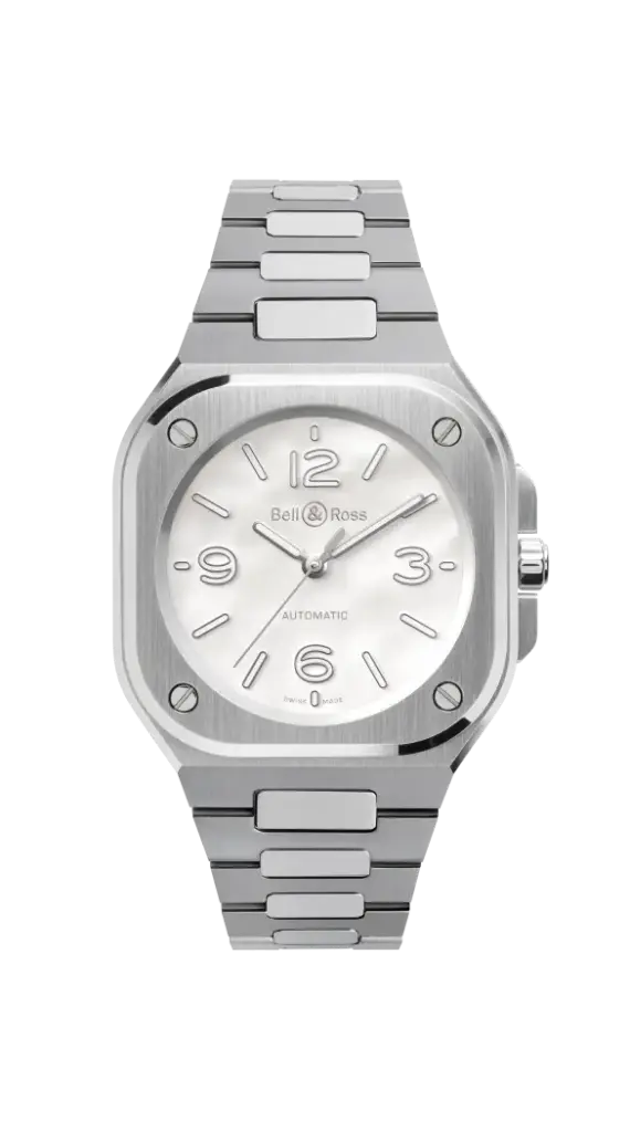 BR-05 36 mm Mother Of Pearl Steel